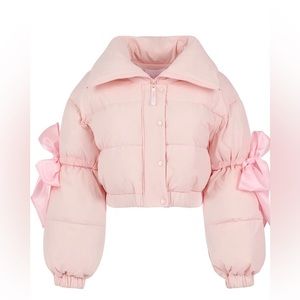 Selkie The Castle Pink Marshmallow Puffer Jacket -L